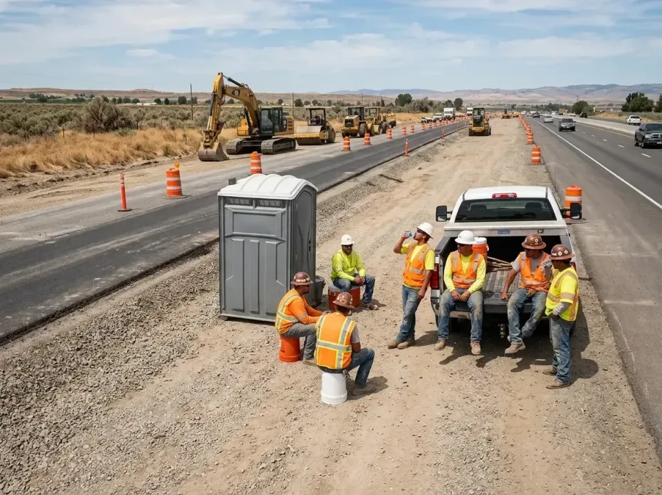 highway-road-construction-crew-007 — frequently asked questions, Porta Potty and Restroom Rentals in Clarksville, IN